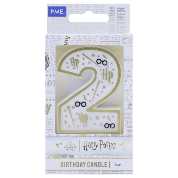 Harry Potter Candle - Number 2